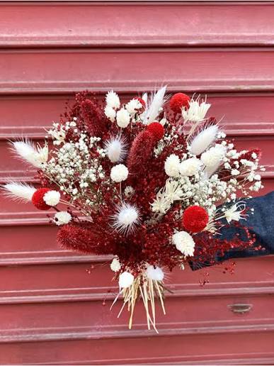 Bouquet de fleur séchée