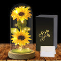 Le tournesol avec les leds